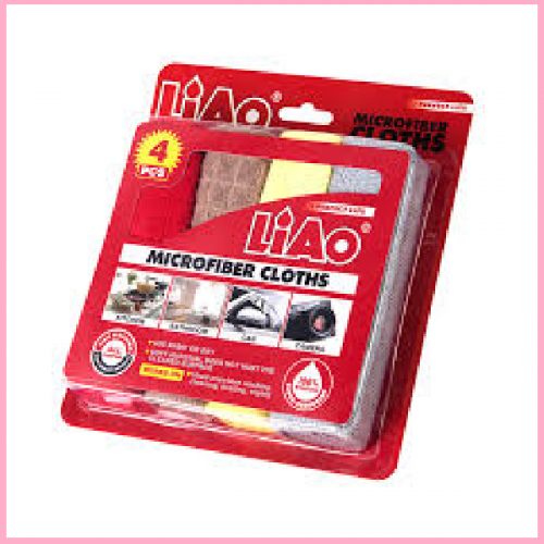 MICROFIBER CLOTH 30*30CM 4'S MICROFIBER CLOTH 30*30CM 4'S